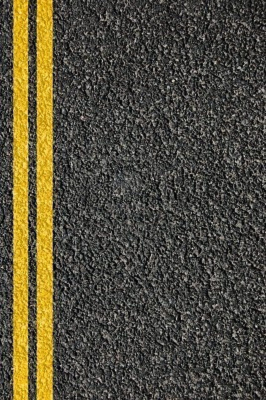 rua de estrada ou textura de asfalto com linhas. Textura de estrada, Textura de asfalto, Design de fundo de cartaz Papel de parede de celular HD