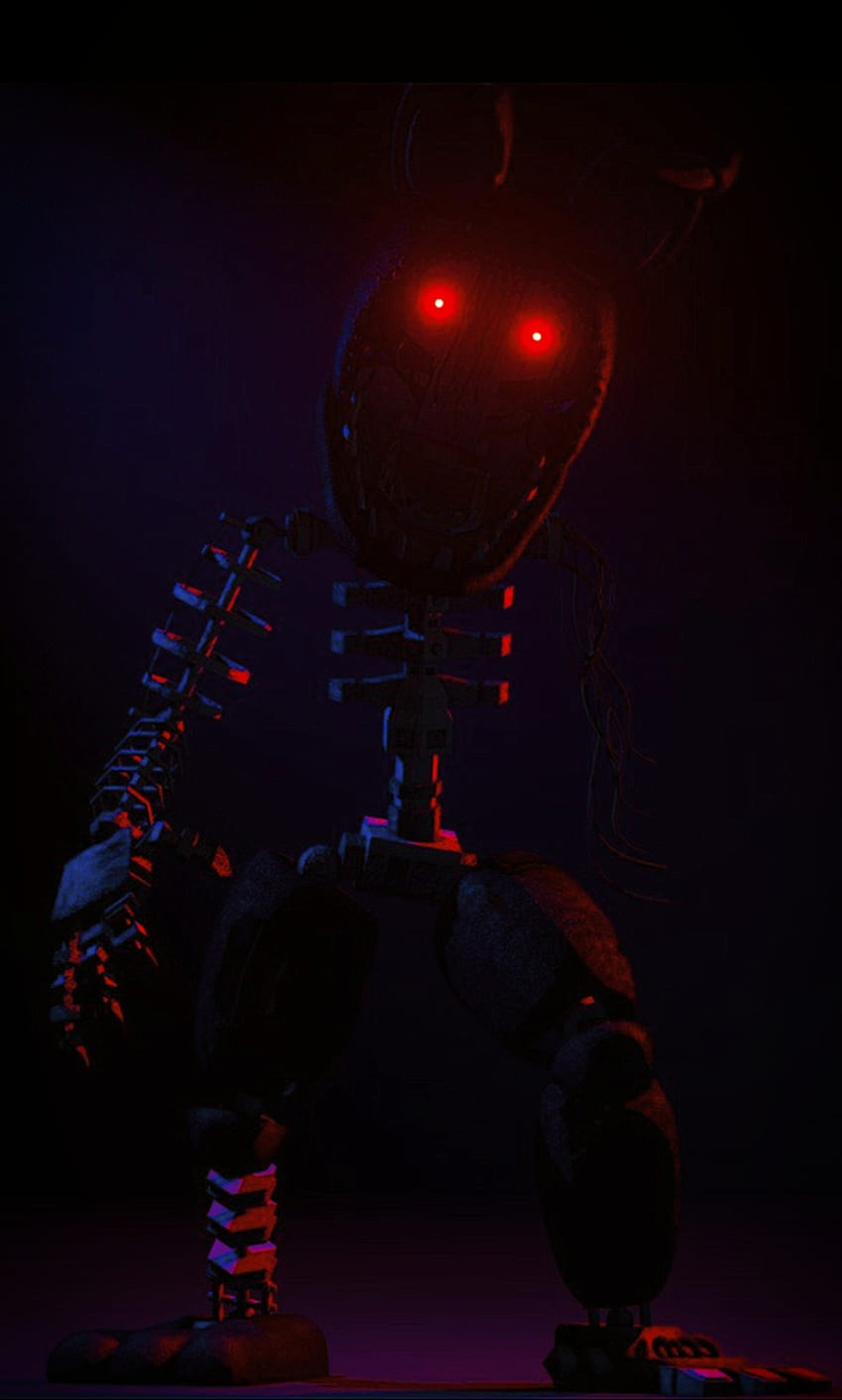 Bonnie encendida, la alegría de la creación, tjoc, fnaf, bonnie encendida fondo de pantalla del teléfono