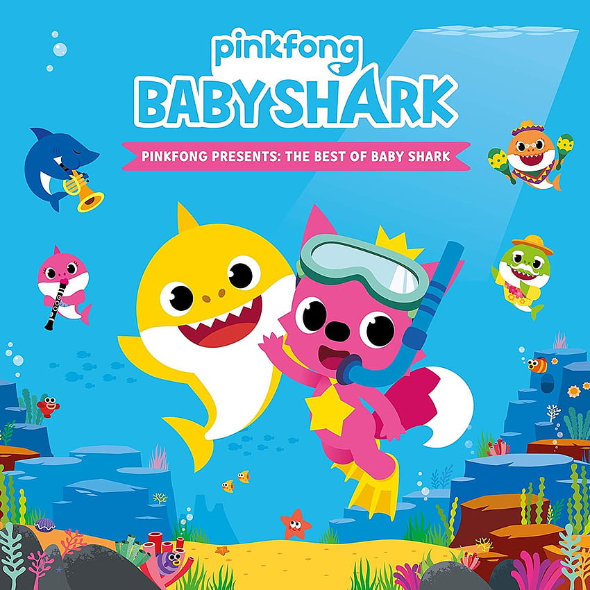 Bebé tiburón, Pinkfong fondo de pantalla del teléfono