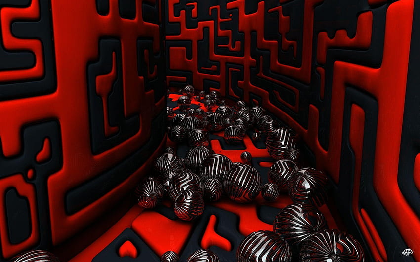 Black and Red Gaming, Cool Black and Red Gaming HD wallpaper