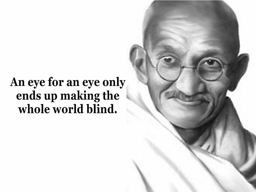 Are all these 11 quotes correctly attributed to Mahatma Gandhi? HD wallpaper