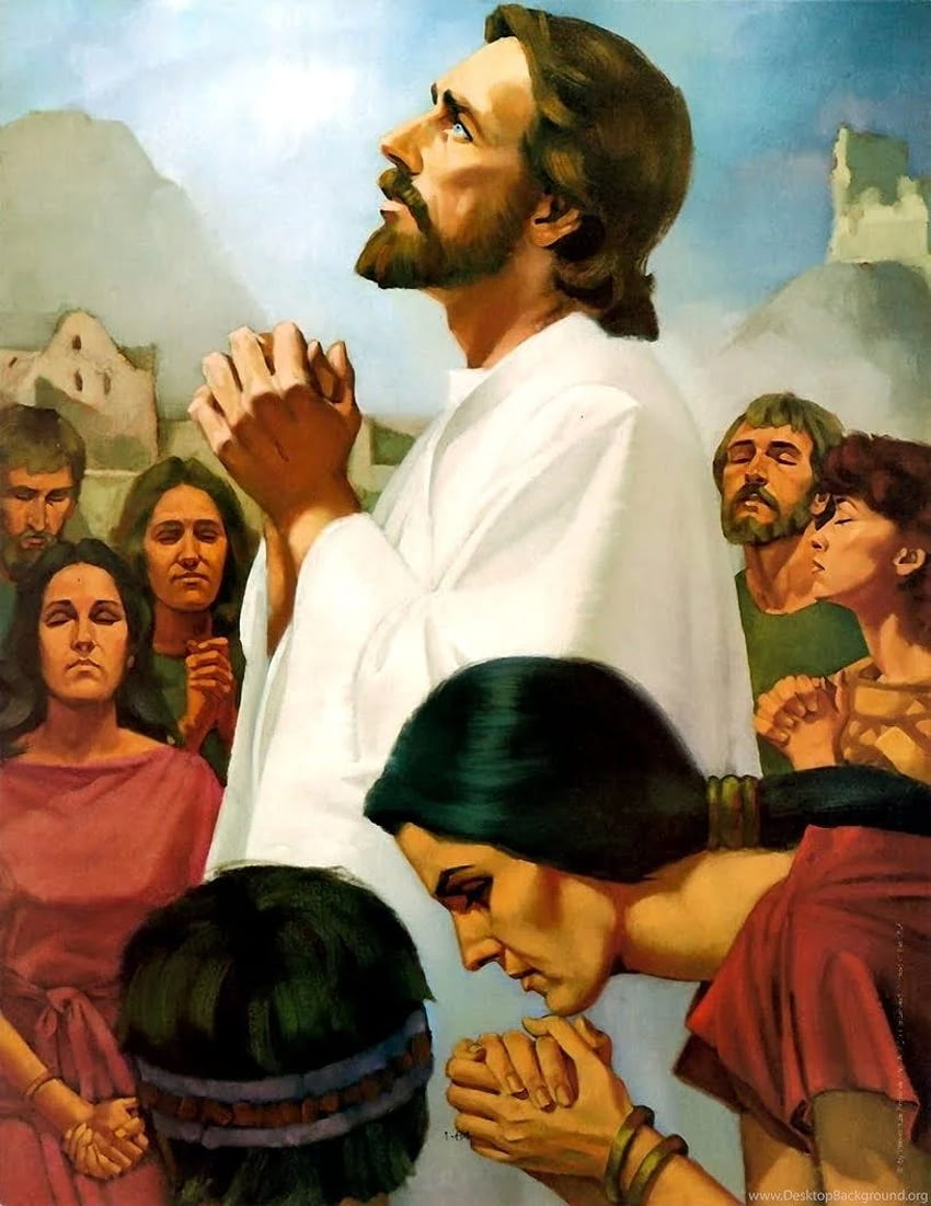 Jesus Christ Praying Background HD phone wallpaper