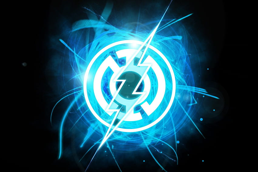 Asif - Blue Lantern Flash Logo HD wallpaper