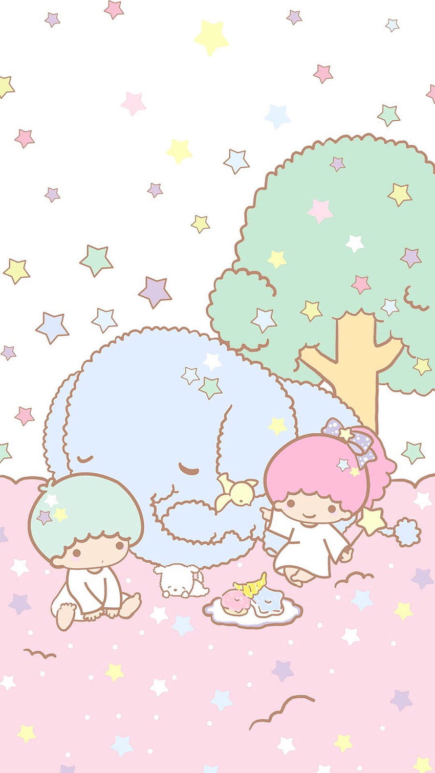 Little Twin Stars Â· Sanrio Kawaii Iphone ... HD phone wallpaper | Pxfuel
