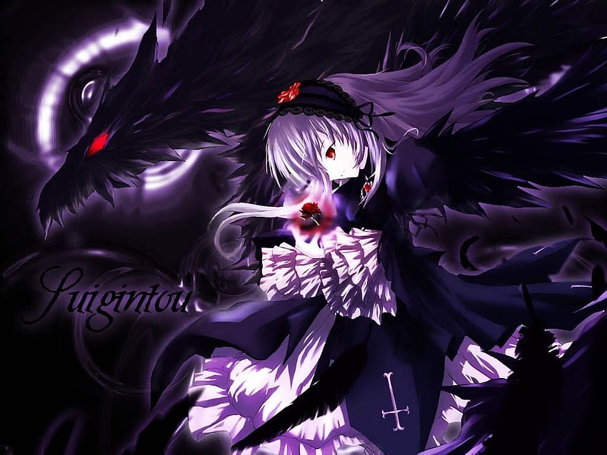 Anime Girl Dark Angel - & Background, Crying Dark Angel Anime HD wallpaper  | Pxfuel