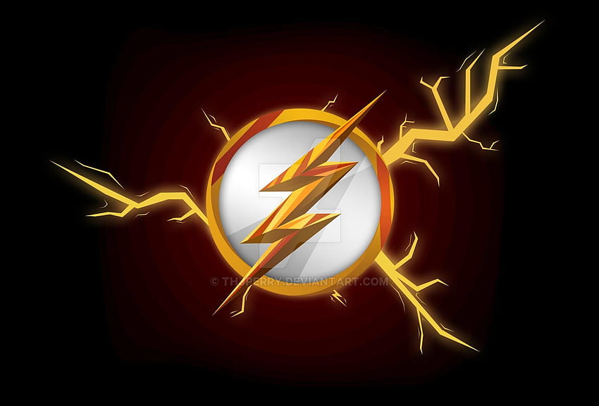 Flash Emblem, Reverse Flash Logo HD wallpaper