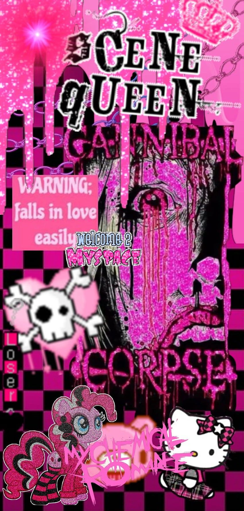 Pink emo  Emo  Goth  Pink goth aesthetic HD phone wallpaper  Pxfuel