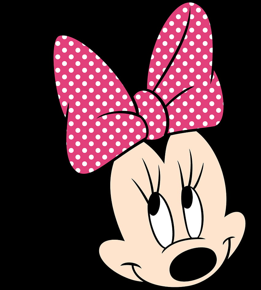 Minnie Mouse Head Cartoon (Page 1), Minnie Mouse Face HD phone wallpaper