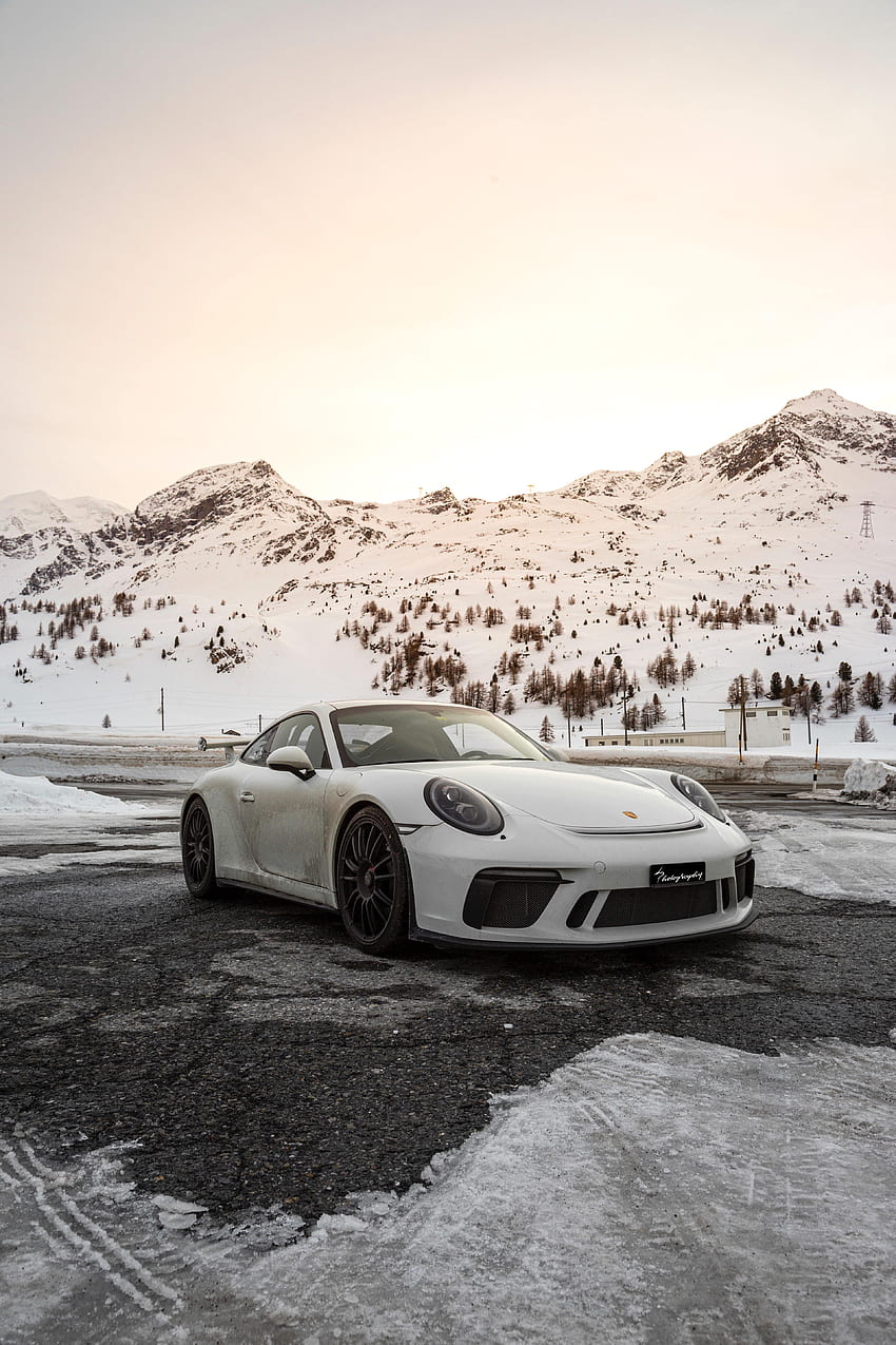 Sports, Porsche, Mountains, Snow, Cars, Car, Sports Car HD phone wallpaper