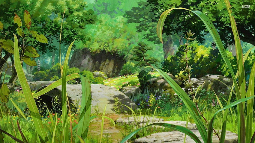 Anime Forest Background, Cool Anime Forest HD wallpaper | Pxfuel