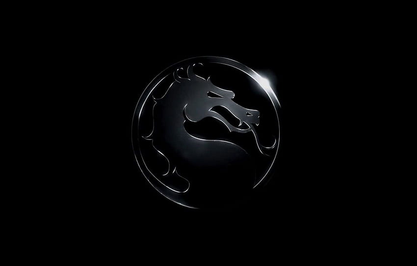 dragon, logo, combat mortel, mortal kombat x, symbole du dragon Fond d'écran HD