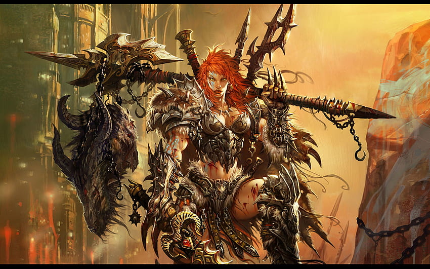 Diablo 3 Barbarian, Conan the Barbarian HD wallpaper