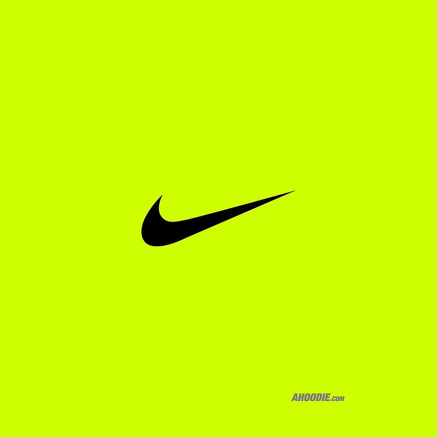 Lime Green Nike, Nike Boy HD тапет за телефон