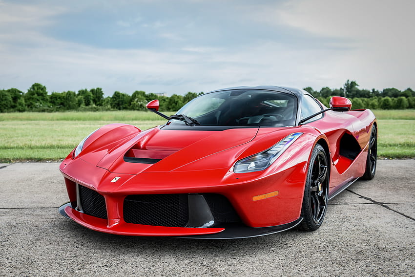 Ferrari, รถยนต์, มุมมองด้านหน้า, Laferrari วอลล์เปเปอร์ HD