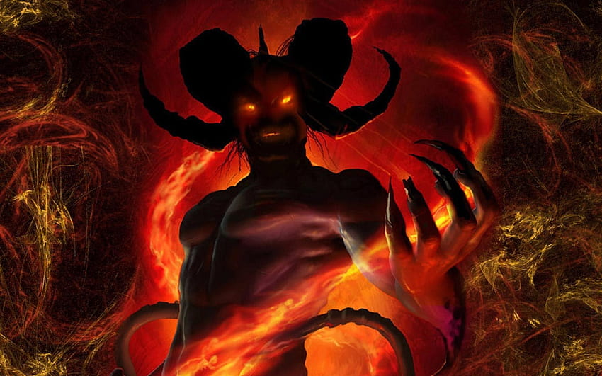 Şeytan, Tanrı Şeytana Karşı HD duvar kağıdı