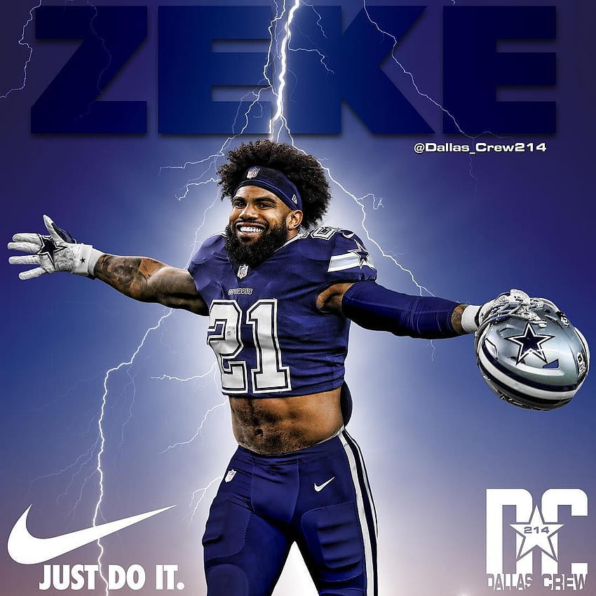 Blue Zeke Concept ✭ Ripubblicato da Pulseroll i leader nell'allenamento vibrante e rec. Giocatori di Dallas Cowboys, Dallas Cowboys, Dallas Cowboys Sfondo del telefono HD