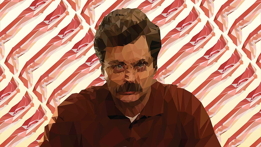 why Does Anybody In The World Ever Eat Anything But - Ron Swanson HD wallpaper