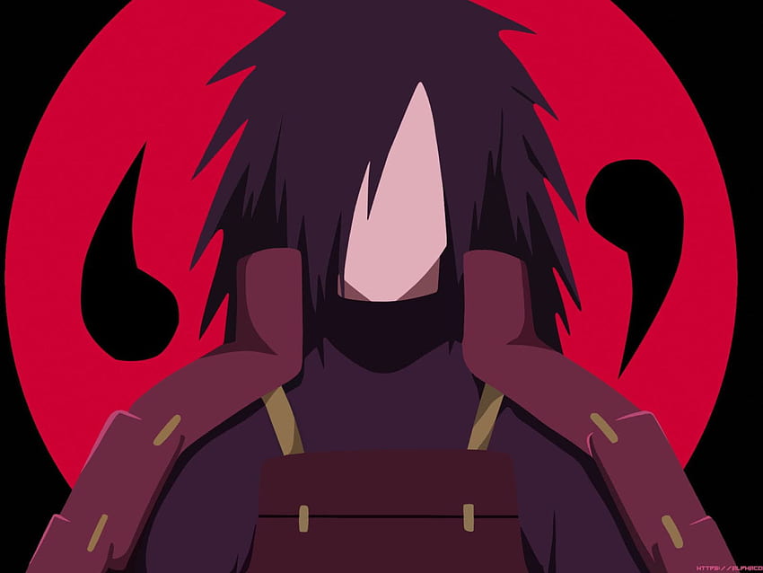 Anime Naruto , Boy, Madara Uchiha, Minimalist, Uchiha Clan • For You ...