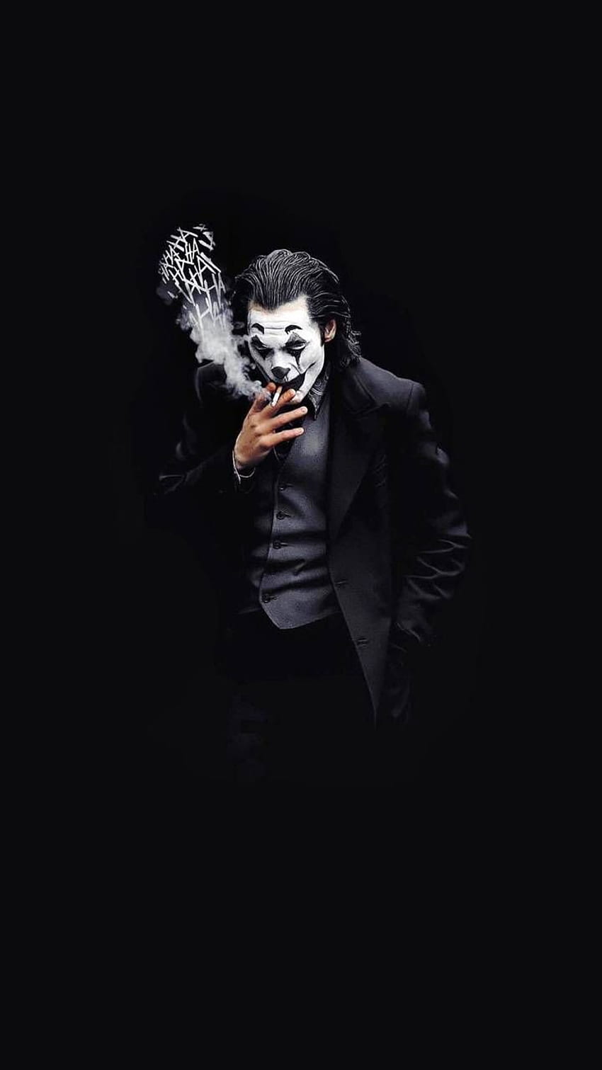 JOKER NOIR, Joker noir Fond d'écran de téléphone HD