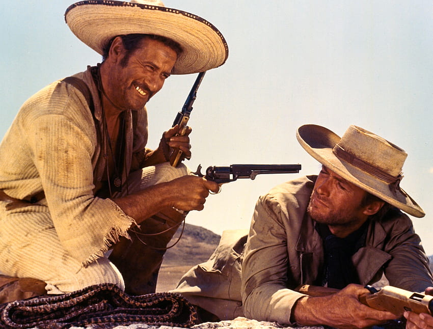 Dobry, zły i brzydki (1966), Dobry, zły i brzydki, klasyczny, film, stary, 1966, film, Clint Eastwood, Eli Wallach, western Tapeta HD