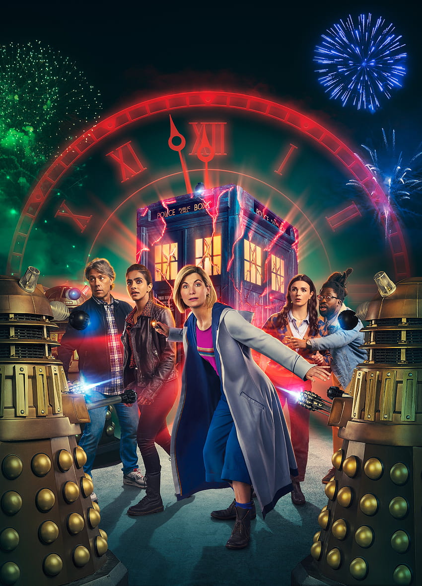 Eve of the Daleks, 13th doctor, Yaz, New Years day, Doctor who, Jodie Whittaker HD тапет за телефон