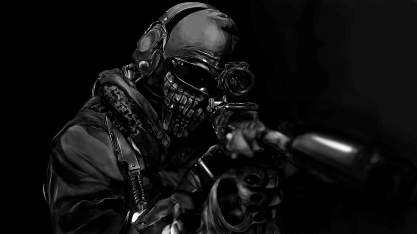 Ghost Call Of Duty MW2 2022 Wallpapers - Wallpaper Cave