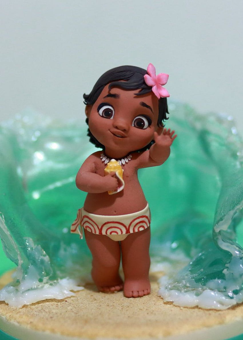 Baby Moana - Baby Moana Cake Topper, Cute Baby Moana HD phone wallpaper