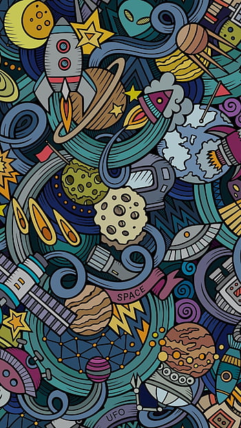 Doodle 4K wallpapers for your desktop or mobile screen free and easy to  download