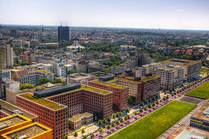Germany, Cities, Berlin, Building, Megapolis, Megalopolis, r HD wallpaper