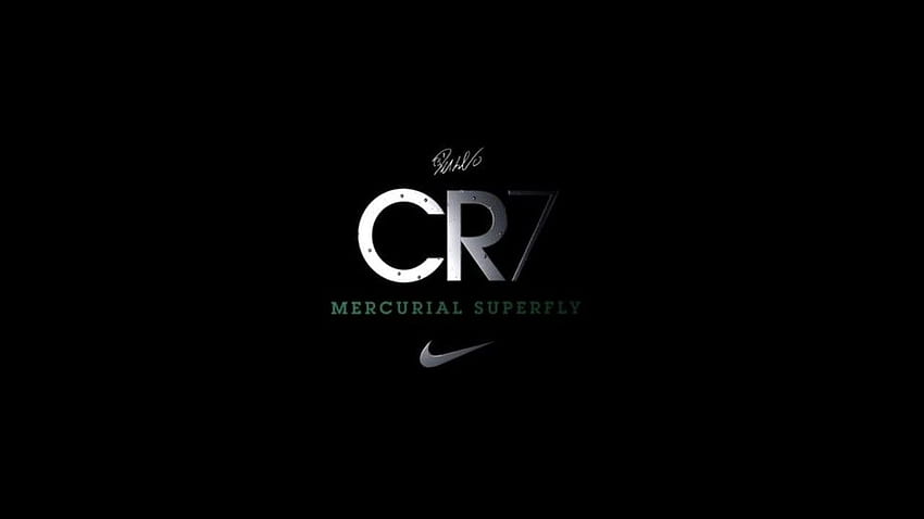 CR7 Nike , CR7 Black and White HD wallpaper