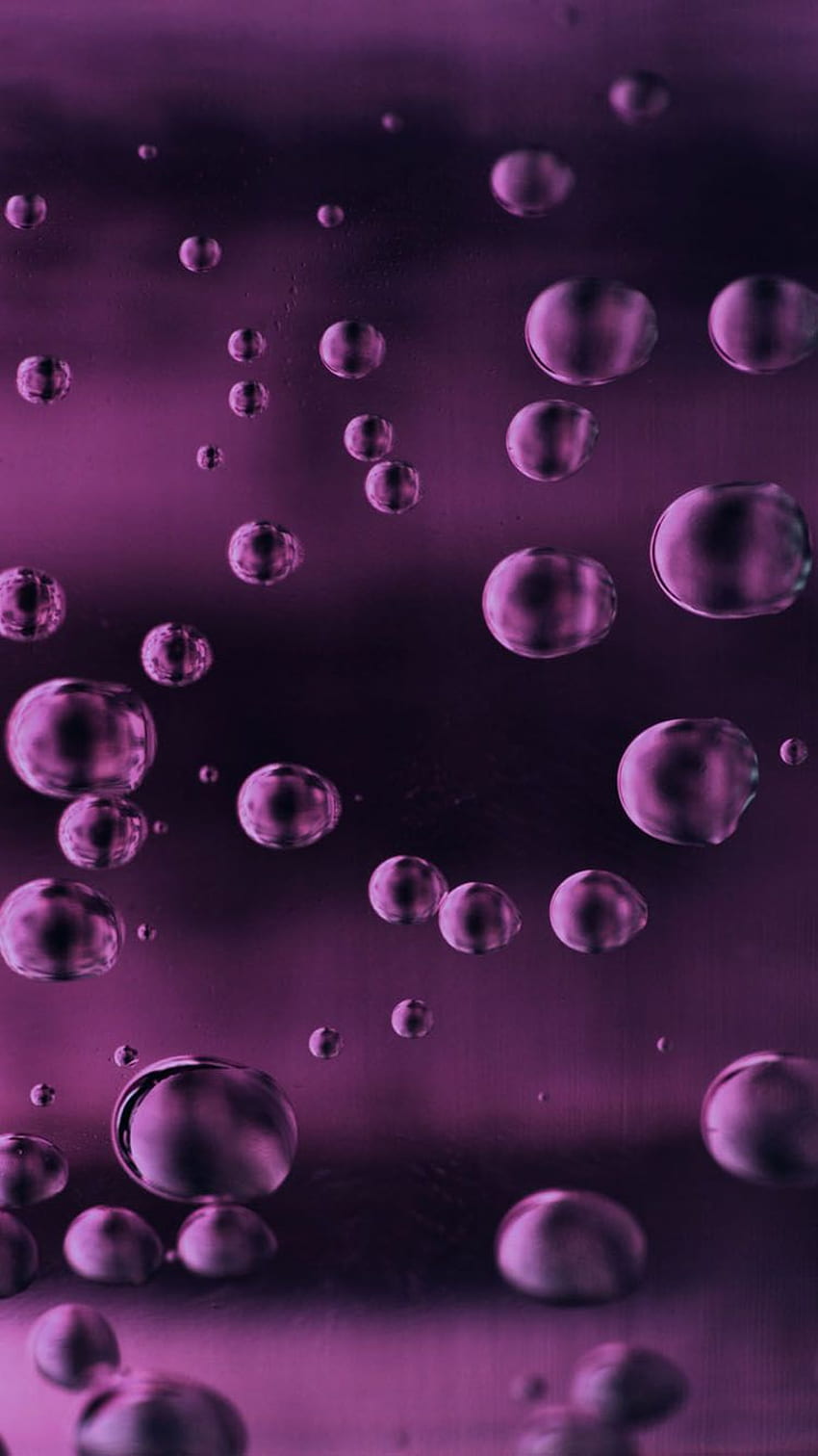 ฟองอากาศสีม่วง / พื้นหลังสำหรับโทรศัพท์ - Apple iPhone 6, 6S, 7. Bubbles , Ultra violet, Bubbles วอลล์เปเปอร์โทรศัพท์ HD