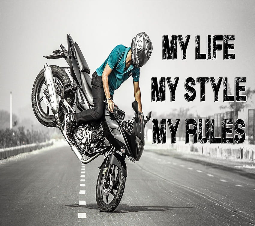 My Life My Style My Rules - -, Girl Rules HD wallpaper