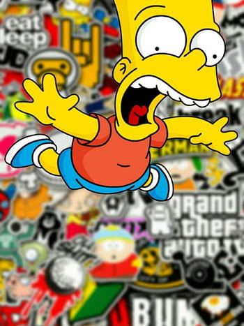 The Simpson Supreme BAPE, Supreme BAPE iPhone HD phone wallpaper