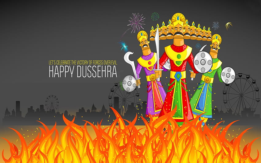 2020} Happy Dussehra , and Greetings - Festivals On Web HD wallpaper