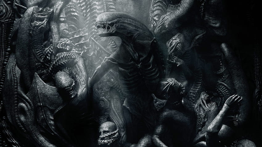 Alien: Covenant - エンジニア vs. ゼノモーフ、クール ゼノモーフ 高画質の壁紙