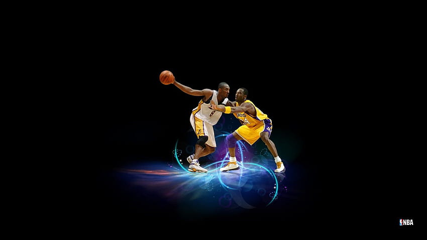 Kobe 8 vs Kobe 24 24 8 basketball Bryant Kobe LA Lakers HD wallpaper