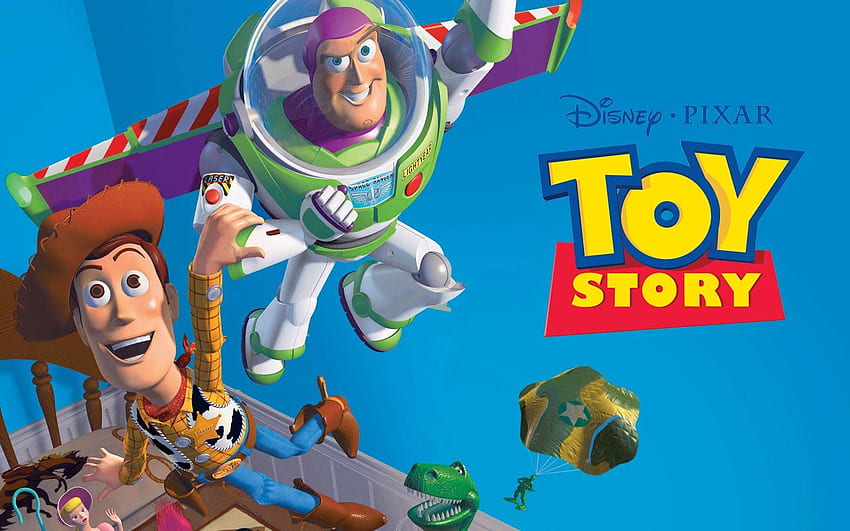 Toy Story 1, Toy Story Logo HD wallpaper
