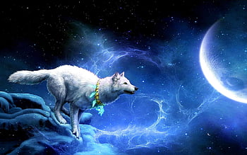 Cool animal light wolf HD wallpapers | Pxfuel