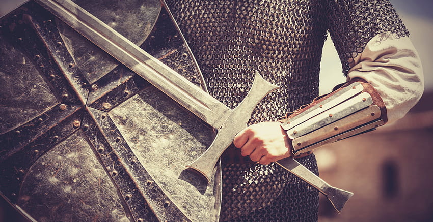 armor, Sword, Shields, Medieval, Soldier / HD wallpaper