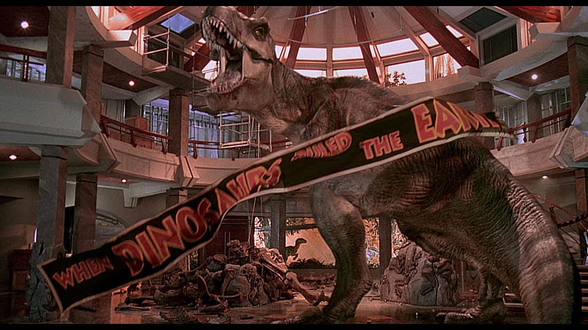 Jurassic Park Dual Monitor, Dunia Jurassic yang Keren Wallpaper HD