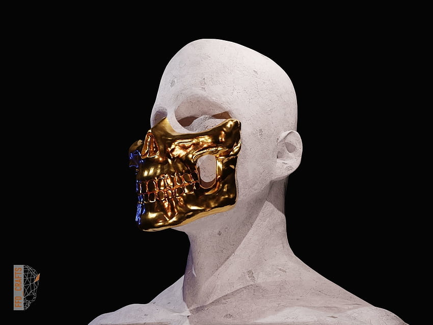 3D print model Higgs mask from Death Stranding HD wallpaper | Pxfuel