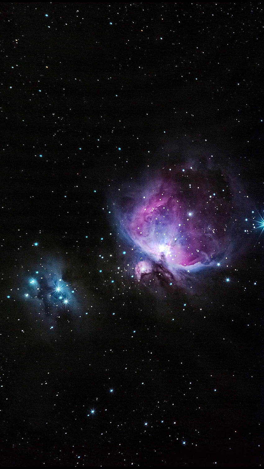 Mgławica Oriona Hubble'a Tapeta na telefon HD