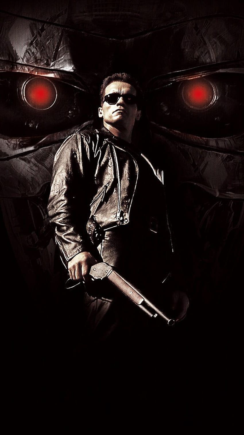 Terminator 2: Il giorno del giudizio (1991) Telefono . Moviemania. Film Terminator, Terminator, Arnold Schwarzenegger, Arnold Schwarzenegger Terminator Sfondo del telefono HD