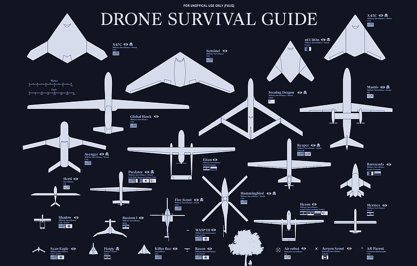 武器、国、無人偵察機、種類、分類、無人機、セクション、軍用無人機 高画質の壁紙