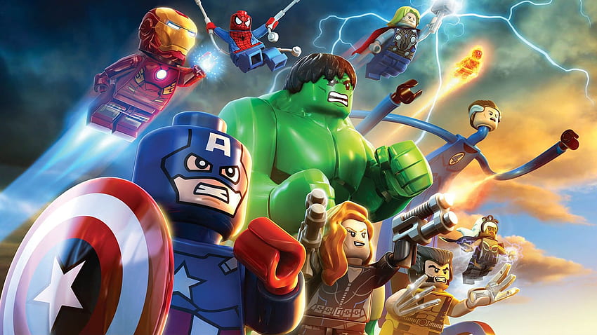 LEGO Marvel39;s Avengers Full . Lego Technic ve Mindstorms, Eski Yenilmezler HD duvar kağıdı
