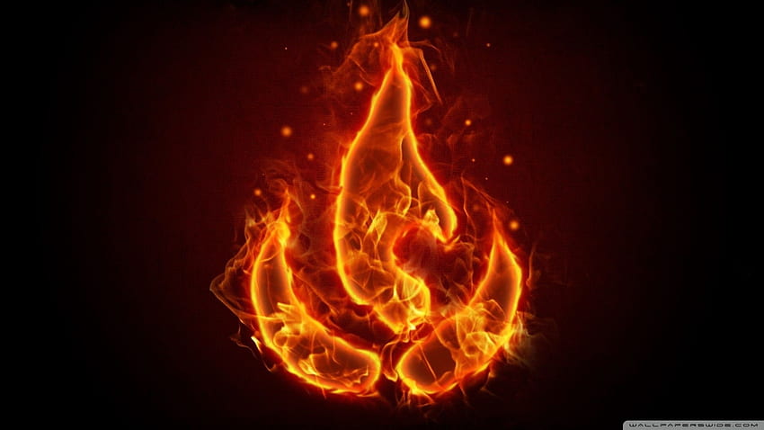 Avatar Fire Nation, Anime Flame HD wallpaper