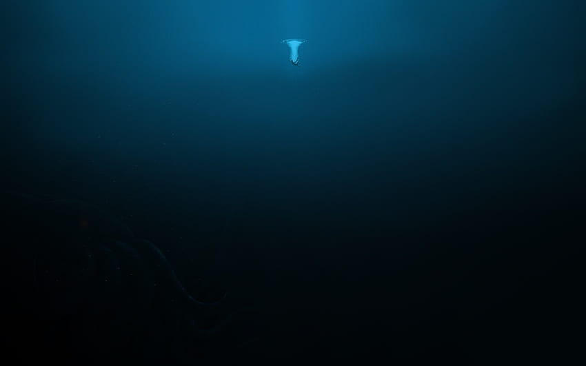 Oceano subacqueo, acque profonde Sfondo HD