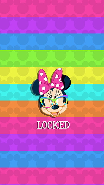 Minnie Mouse, , rainbow, cute, iPhone, Samsung, android HD phone wallpaper  | Pxfuel