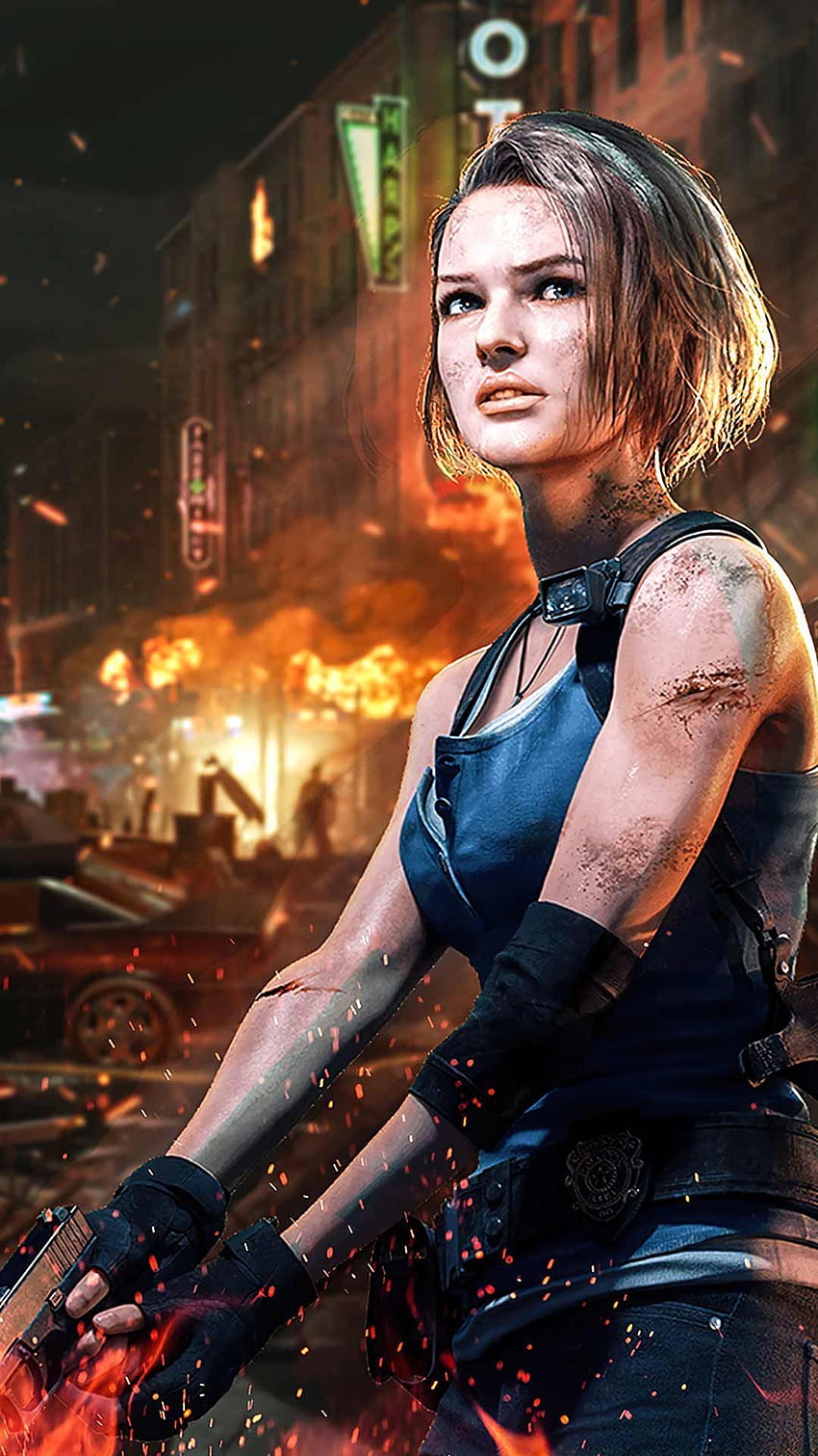 Jill valentine re3 remake phone background 2020 game art Poster on iPhone android. Resident evil girl, Resident evil anime, Resident evil 3 remake, Resident Evil 3 Phone HD phone wallpaper
