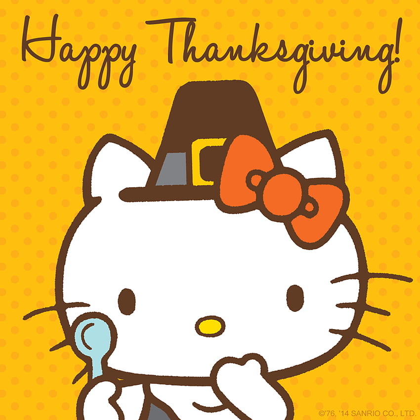 Hello Kitty Thanksgiving Wallpapers  Wallpaper Cave